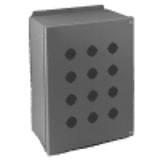 Type 12/13 Pushbutton Enclosures, Type 12 Hinge Cover 30.5 mm Pushbutton Enclosures With Panel