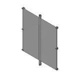 Type 12 Free-Standing Double-Door Enclosures, Full Panel Accessories - Type 12 / 13 Enclosures