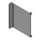 Type 12 Free-Standing Single & Double-Door Enclosures, Half Swing Panel Accessories - Type 12 / 13 Enclosures