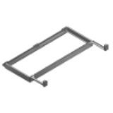 Frames & Fasteners, Swing-Out Rack Mounted Frame - Type 4X Enclosures