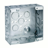 Steel Square Outlet Boxes 4 11/16